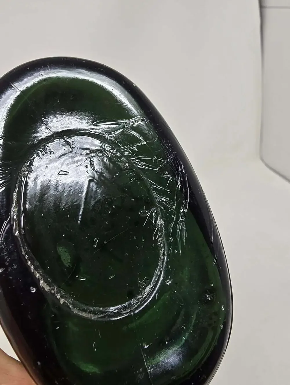 Royal George Vintage Scotch Whiskey Liquor Bottle Dark Green Vintage 50s 60s 40s